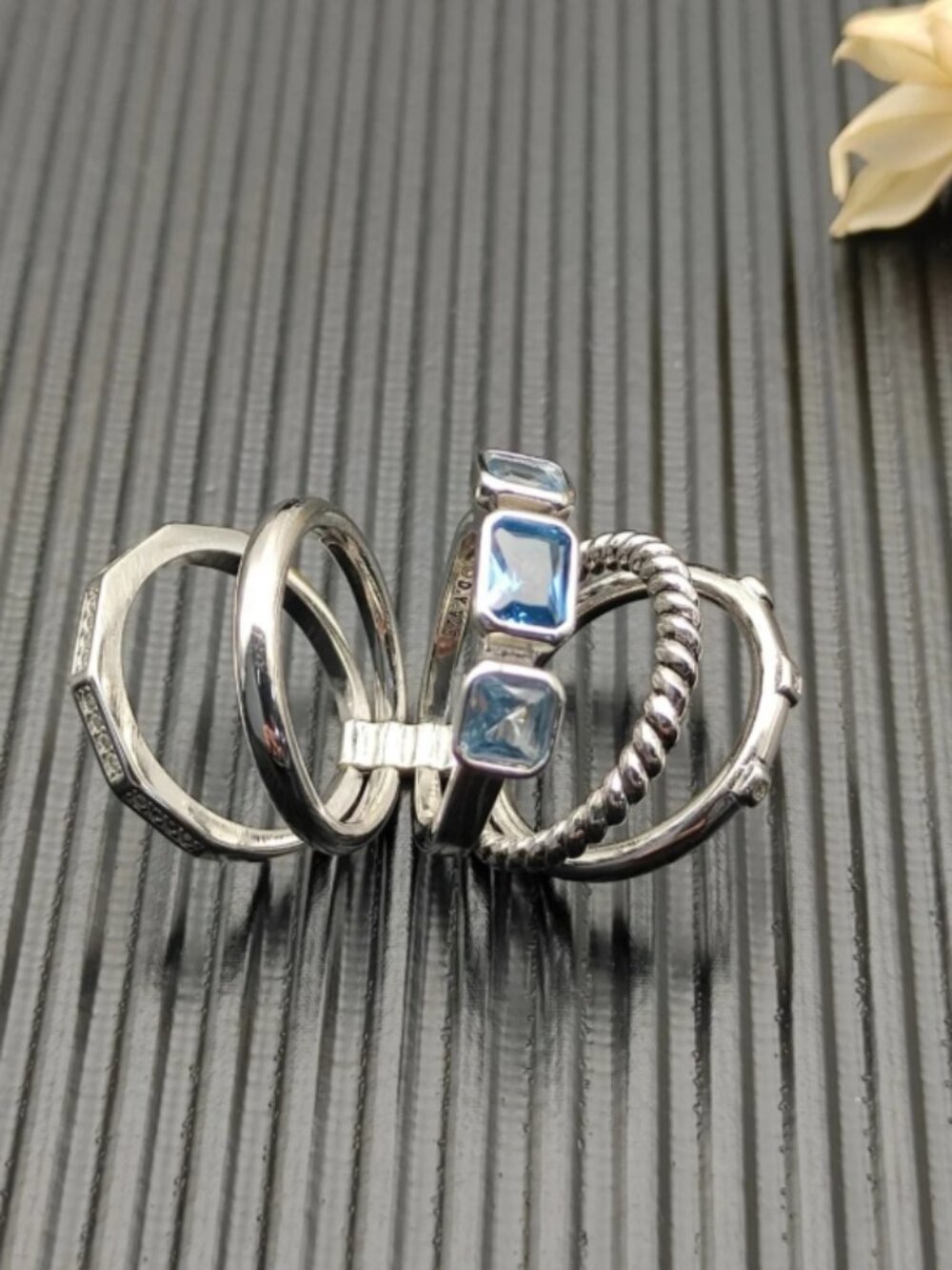 ✨David Yurman five-link ring - Picture 3 of 7